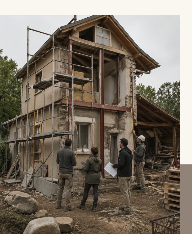 Реконструкция загородного дома под ключ в Мончегорске от бюро